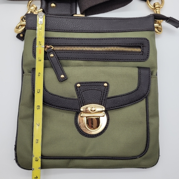 SQUARED by SONDRA ROBERTS | canvas crossbody bag purse - Picture 11 of 12